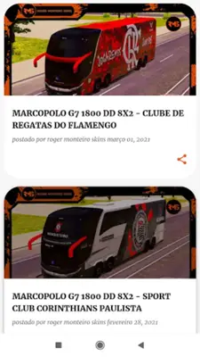 Skins World Bus RMS android App screenshot 2