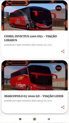 Skins World Bus RMS android App screenshot 5